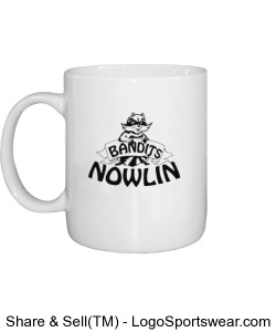 Traditional Nowlin Bandit Coffee Mug Design Zoom
